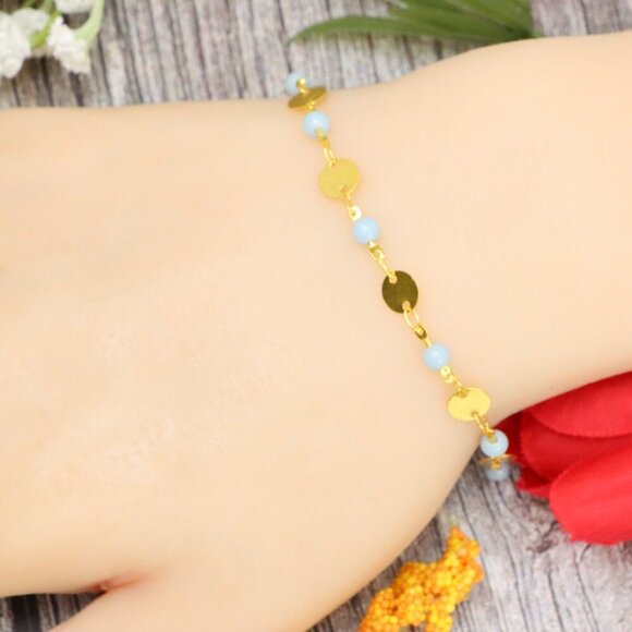 "Trendy Handmade Bracelet – A Stylish Gift for Women & Girls, MAR092013 - Picture 9 of 10